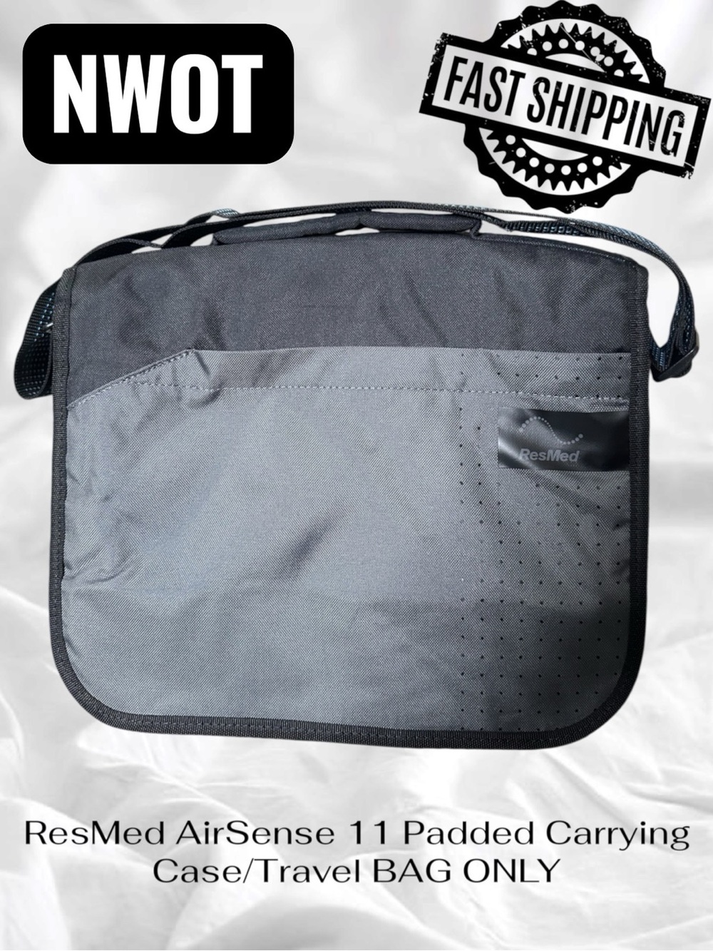 NWOT ResMed Air Sense 11 Padded Carrying Case Travel Bag Only FAST SHIPPING